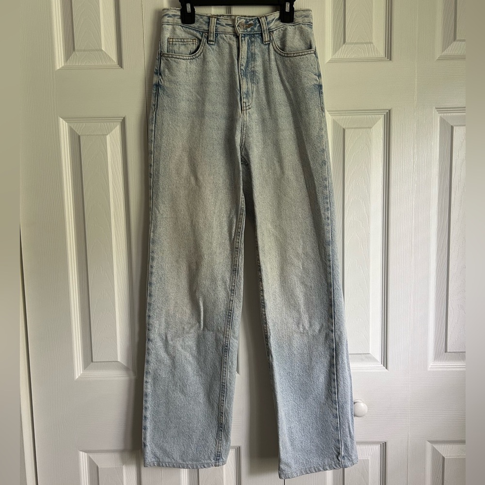 PacSun Blue Straight Leg Jeans Relaxed Fit